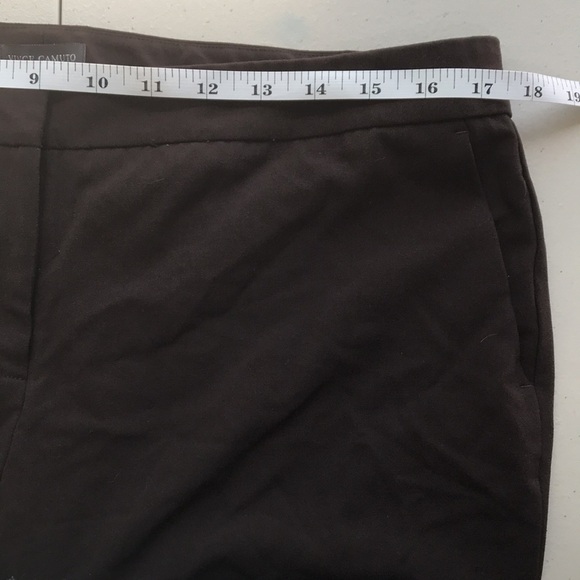 Vince Camuto Brown Work Career Pants Trousers Size 12 - Picture 6 of 10